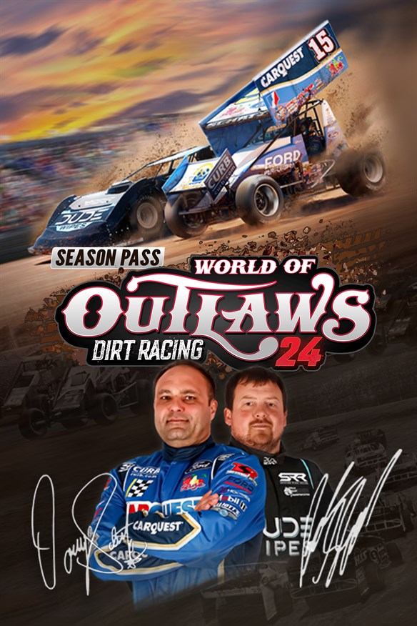 World of Outlaws: Dirt Racing 24 Season Pass Xbox Series X|S and Xbox One cover art