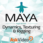 Texturing and Rigging Course For Maya By Ask.Video