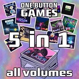 Aperçu One Button Games 5-in-1 all volumes bundle