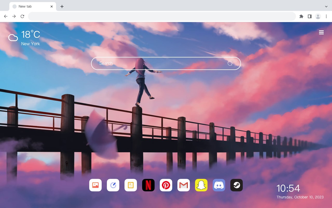 Anime Sky Wallpaper HD HomePage