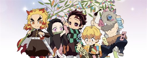 Demon Slayer Chibi Wallpaper New Tab marquee promo image