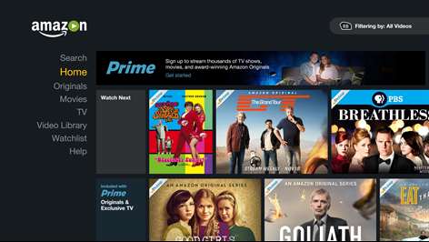 Amazon Prime Video US for Windows 10 free download on 10 ...