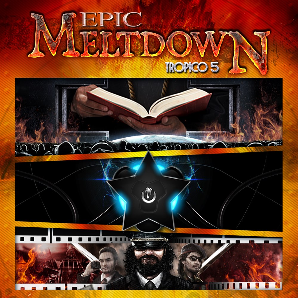 Tropico 5 - Epic Meltdown cover art (full size)