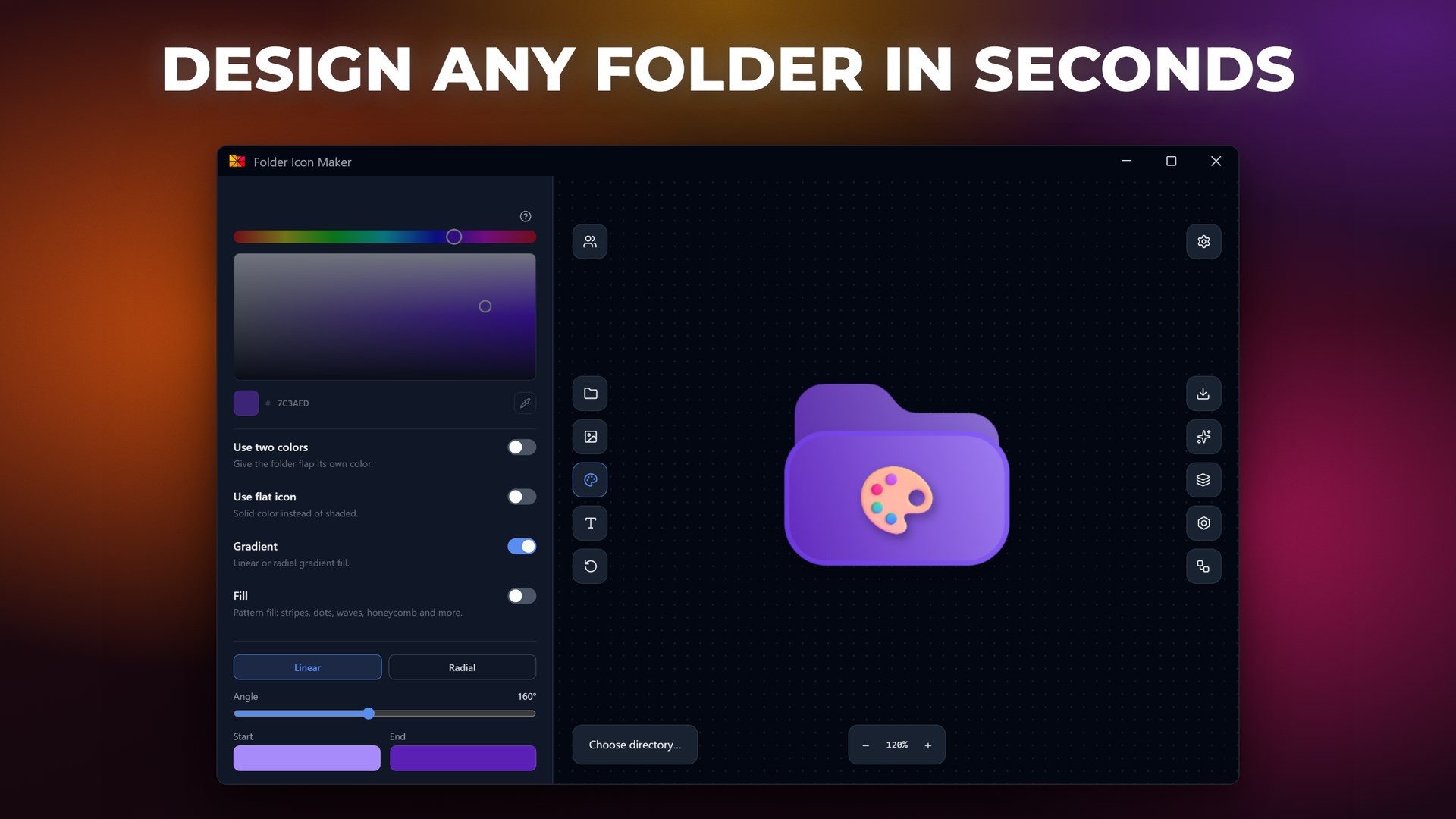 Folder Icon Maker – Change Folder Color & Customize Icons screenshot