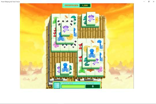 Power Mahjong the Tower Future screenshot 2