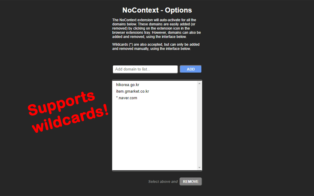 NoContext - Enable Right Click & Select Text