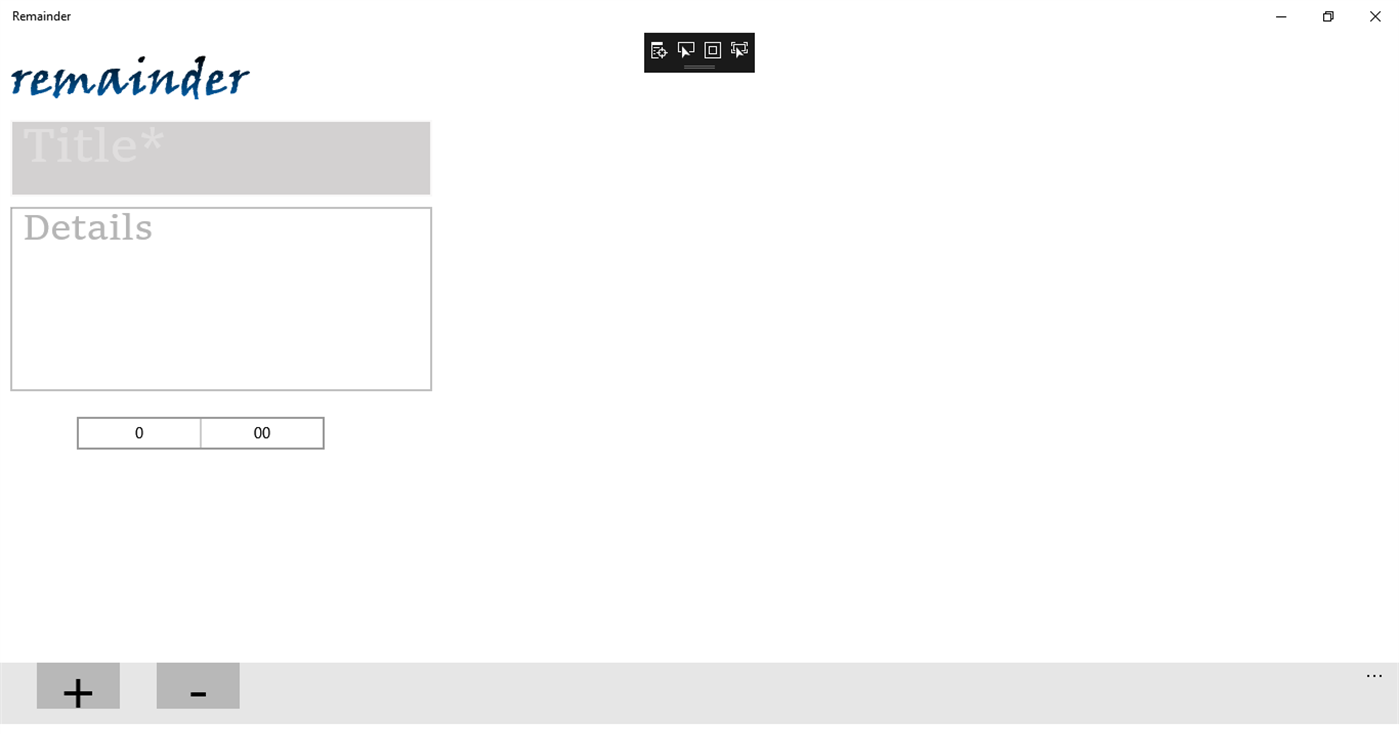 #2. Remind Task (Windows) Bởi: Manichandra Sripaad