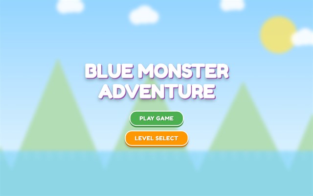 Blue Monster Adventure screenshot 2