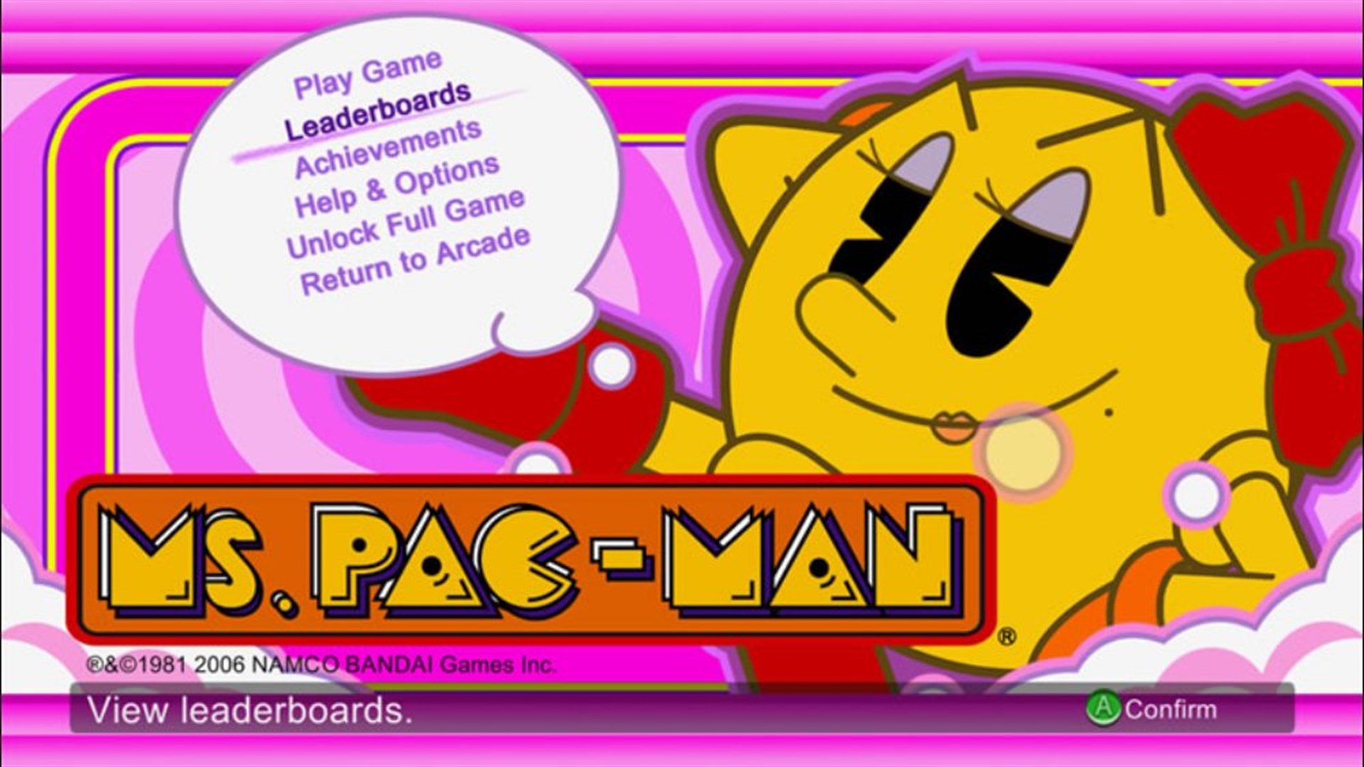 Cover art for Ms. Pac-Man