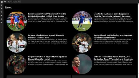 Bayern Munich News Screenshots 1