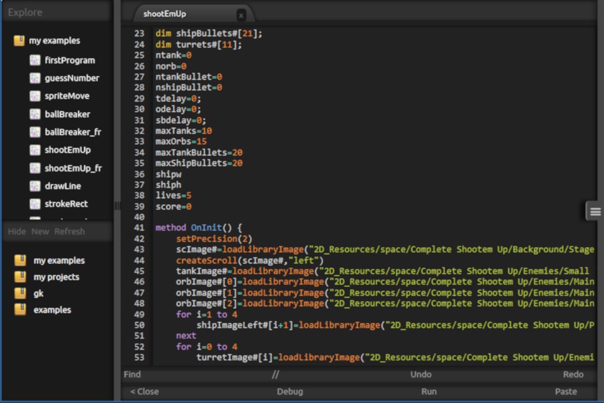 #1. Sprite Basic 2 Programming Language (Windows) 게시자: Pix Arts