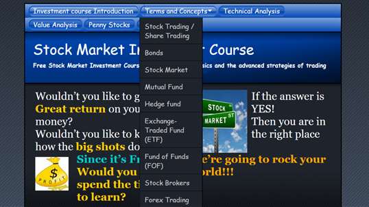 Stock Investment Course ETrade screenshot 2