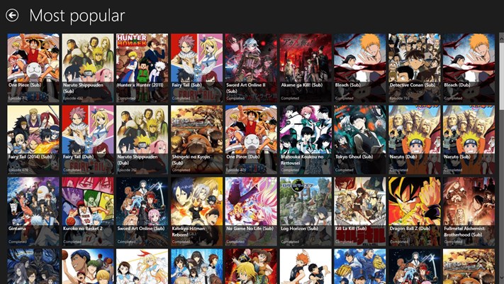 Developer Submission: Anime HD Stream 2 goes Universal for Windows