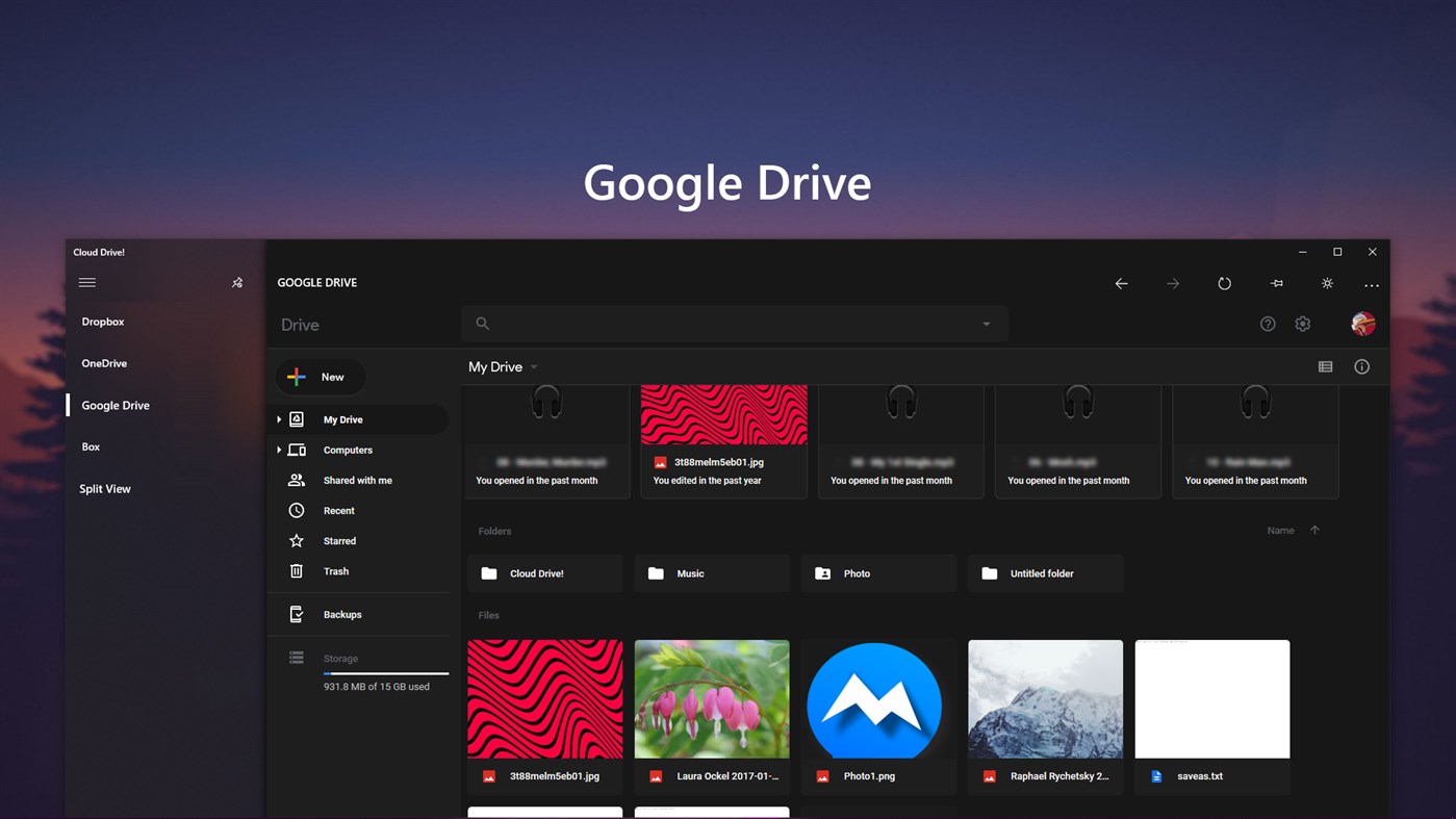 #3. Cloud Drive! for Google Drive, Dropbox and more (Windows) 由: Define Studio