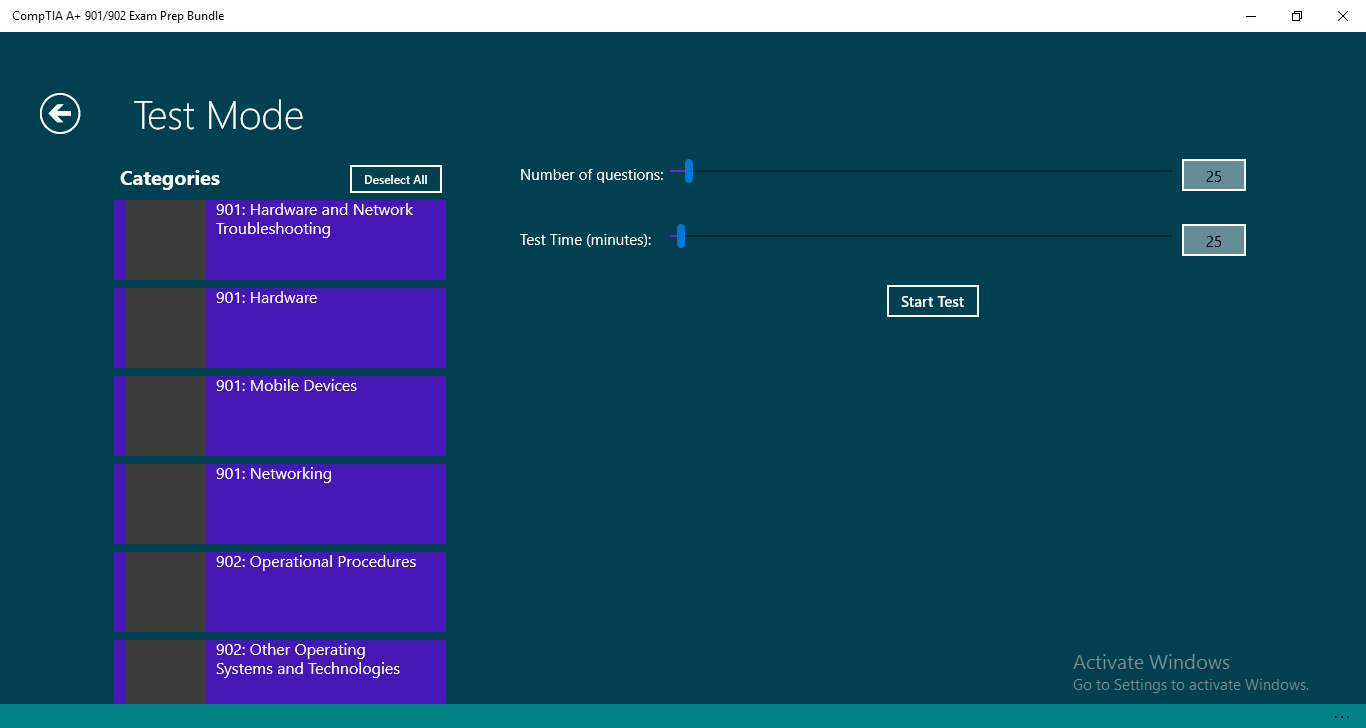 CompTIA A 901 902 Exam Prep Bundle Microsoft Apps