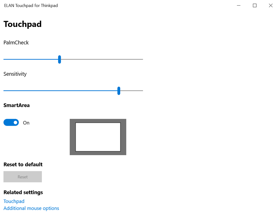 ELAN Touchpad for Thinkpad (Windows) 由: ELAN Microelectronics Corporation