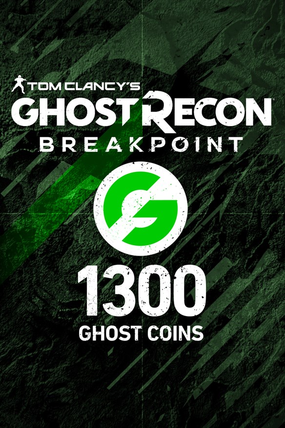 Ghost Recon Breakpoint: 1200 (+100) Ghost Coins Xbox Series X|S and Xbox One cover art