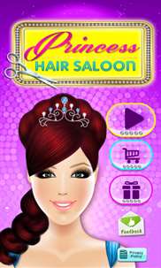 Princess Hair Salon FREE screenshot 1