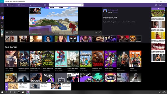 yTwitch for Twitch.tv screenshot 1