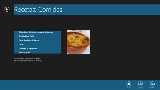 Recetario Argentino virtual screenshot 2
