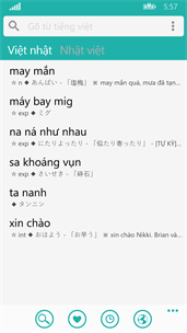 Từ điển Việt Nhật - Nhật Việt screenshot 1