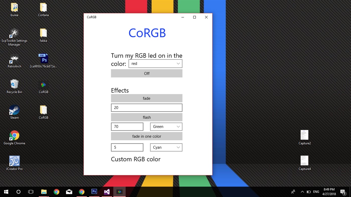 #1. CoRGB (Windows) 由: Sieuwe Elferink