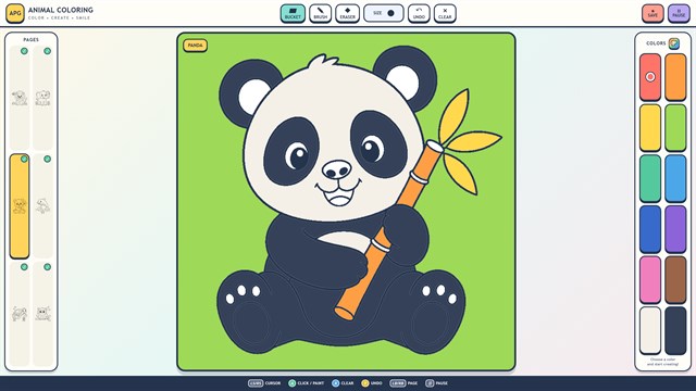 APG Animal Coloring screenshot 1