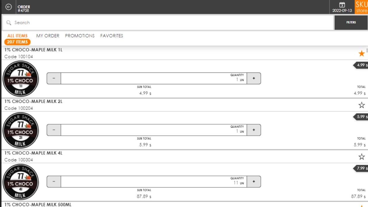 Snapshot 3 of Companion SKUstore