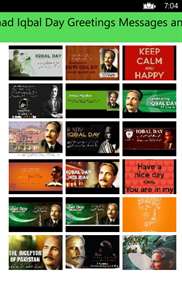 Muhammad Iqbal Day Greetings Messages and Images screenshot 2