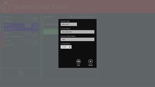 Student Grade Tracker screenshot 4
