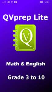 QVprep Lite Math English School Edition Grade 3 to 10 screenshot 1