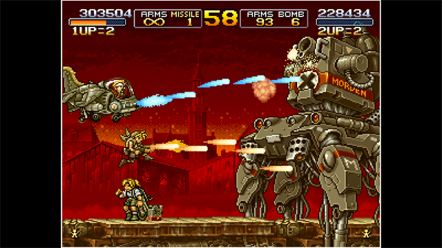 ACA NEOGEO METAL SLUG 2 screenshot 2