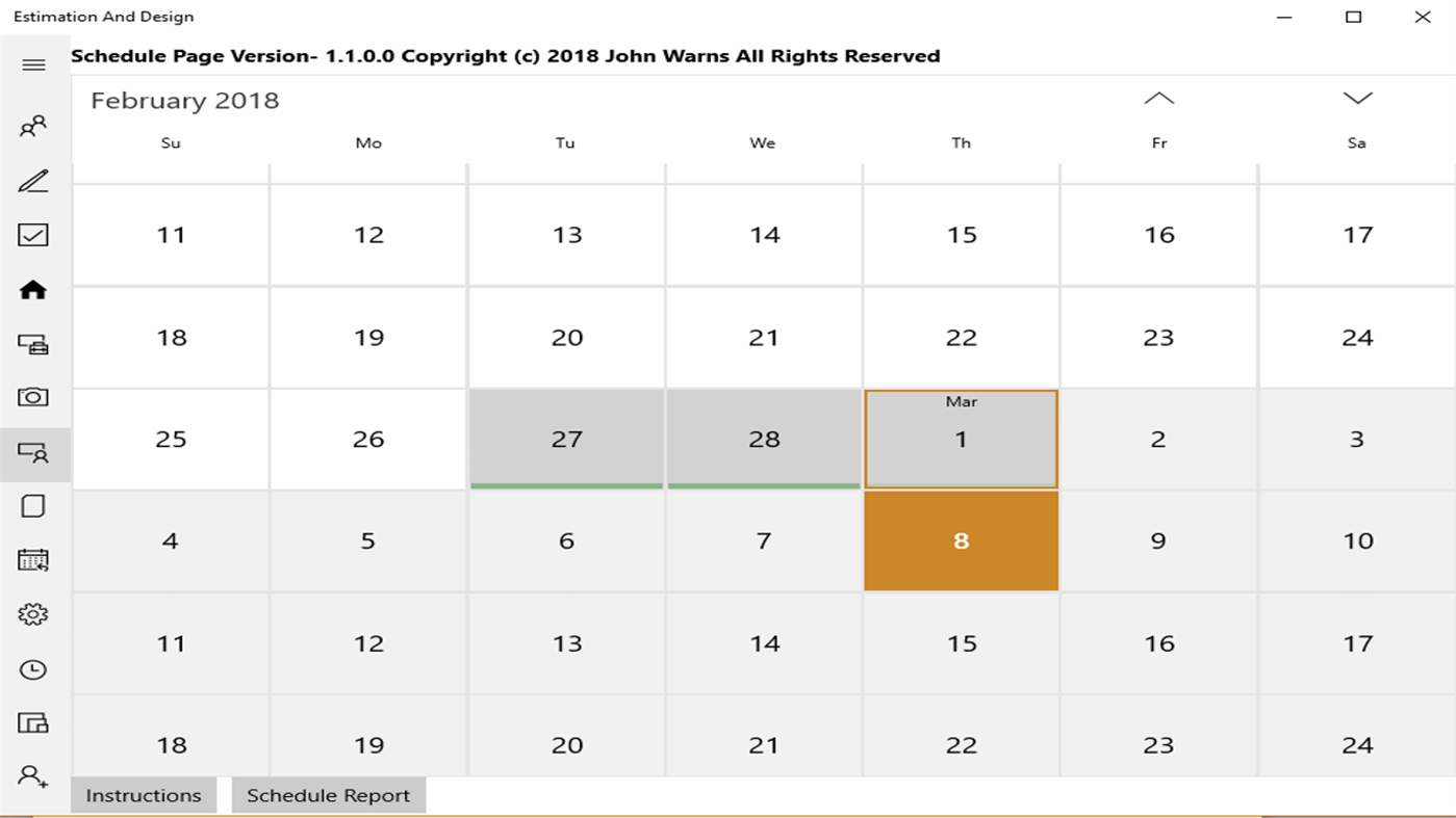#8. Estimation And Design (Windows) بواسطة: John W. Warns