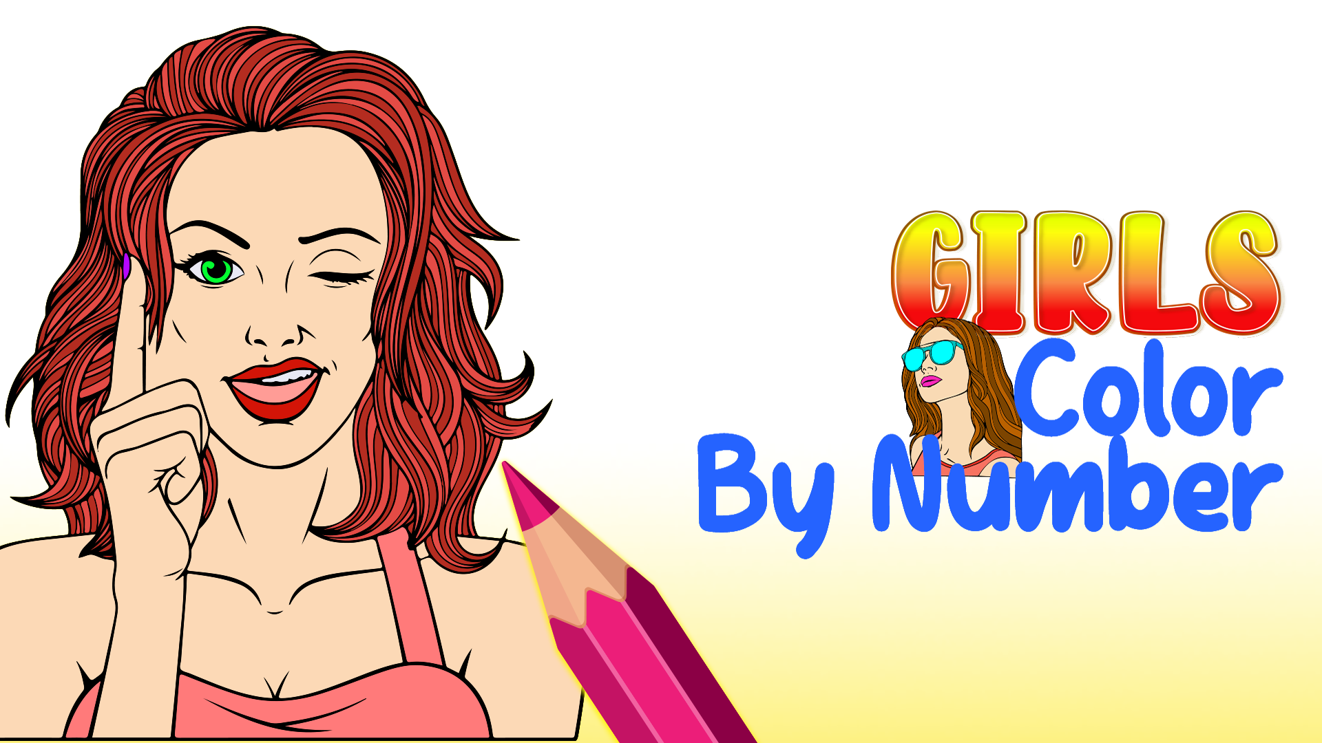 Download Get Girls Color By Number Adult Coloring Book Microsoft Store En Sg
