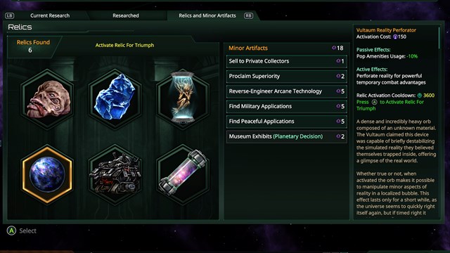 Stellaris: Console Edition - Ancient Relics Story Pack (X|S) screenshot 3