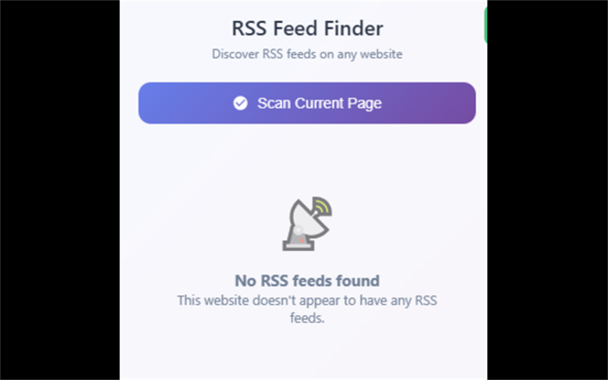 RSS Feed URL Finder