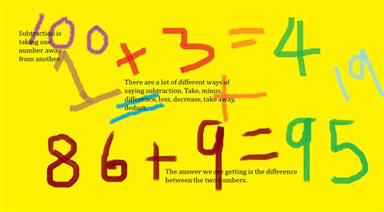 Math Guide: Subtraction screenshot 2