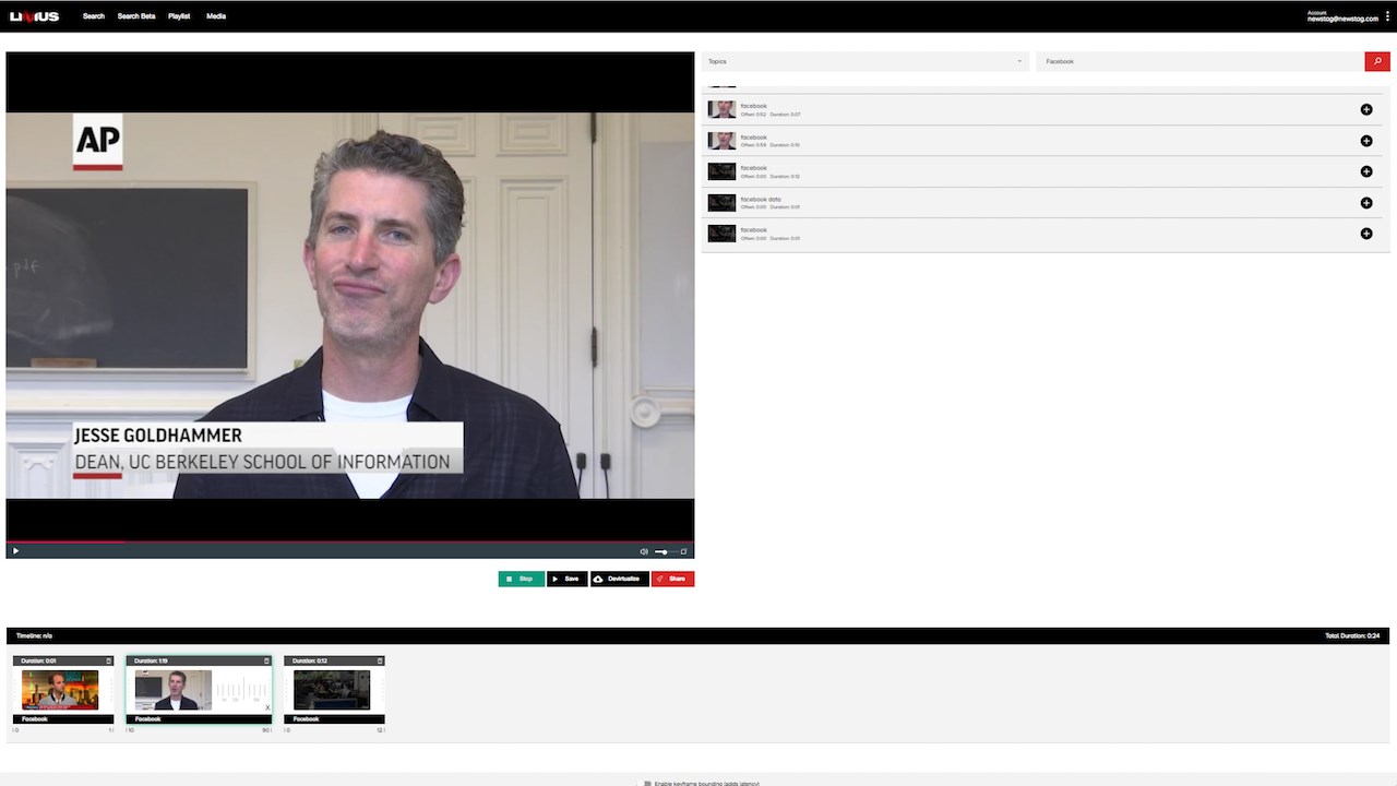 Snapshot 6 of Video Hyper-Personalization & Search Solution
