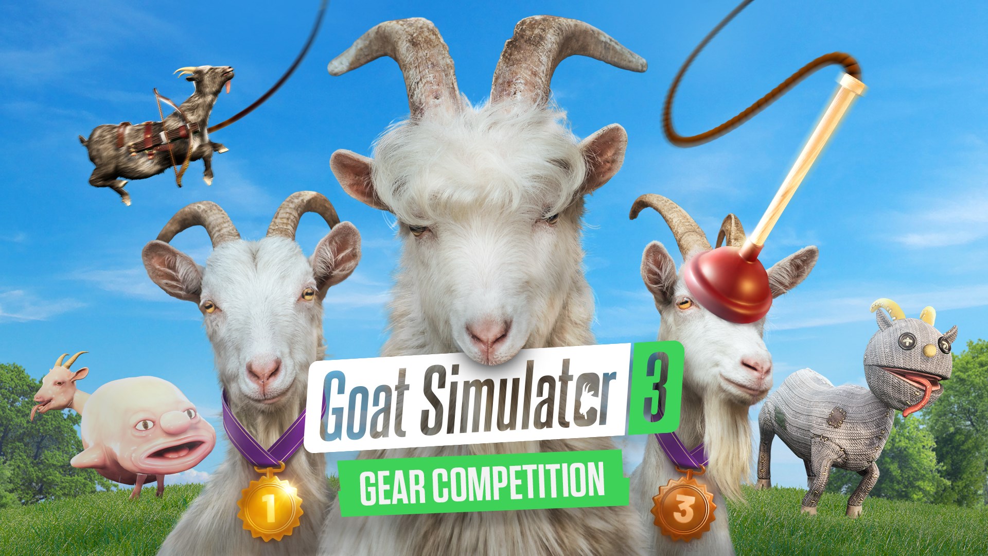 Goat Simulator 3 - Gear Competition
