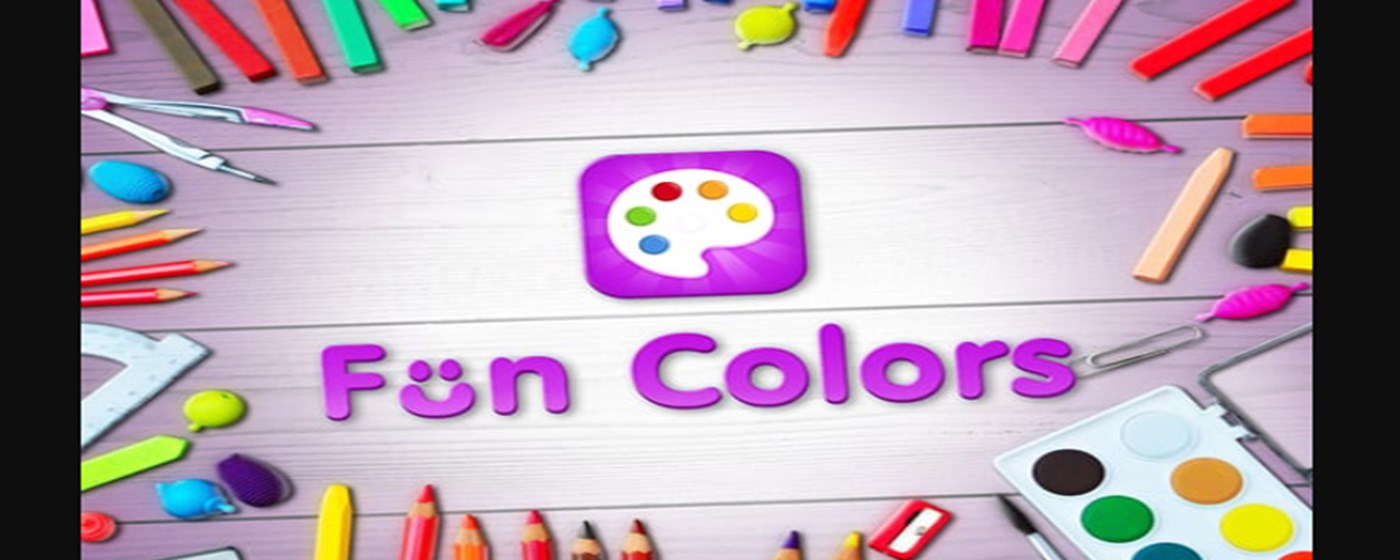 Fun Colors Coloring Book For Kids Game marquee promo image