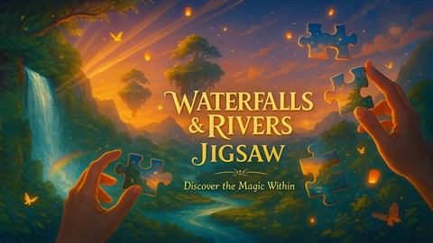 Waterfalls & Rivers Jigsaw for PC & XBOX
