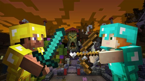 Mapa Batalla Halloween de Minecraft