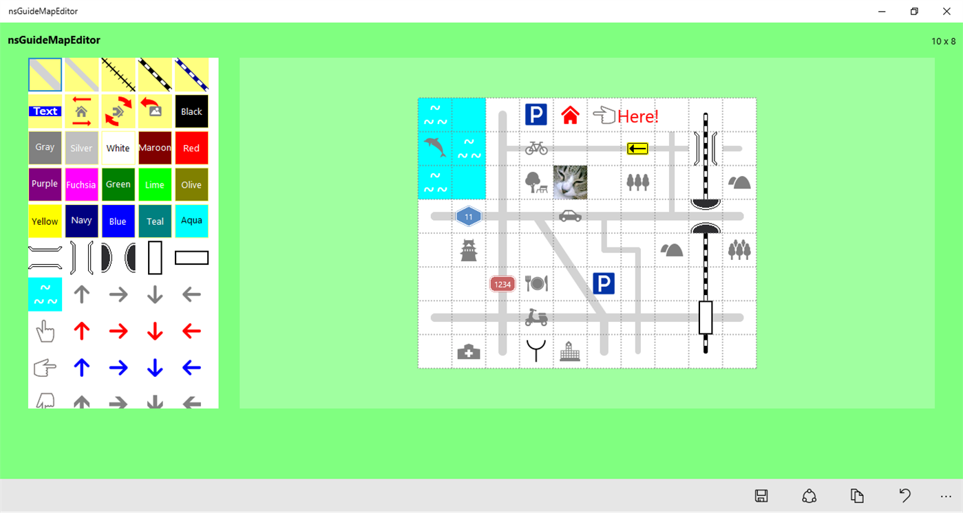 #1. nsGuideMapEditor (Windows) 게시자: nyao soft♪