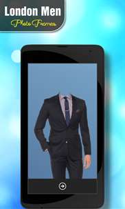 London Men Suit Frame screenshot 3