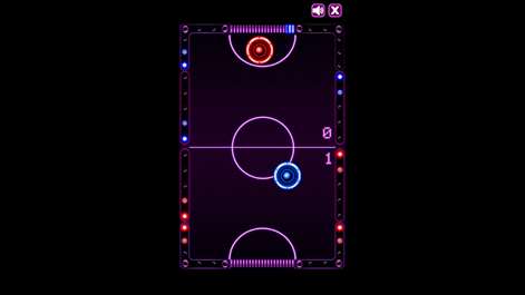 Glow Air Hockey' Screenshots 1