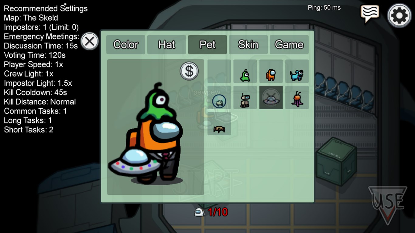 Among Us - Brainslug Pet Bundle screenshot