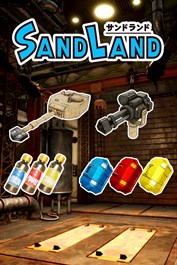 SAND LAND 序盤で役立つメカパーツ＆ブースターアイテムセット