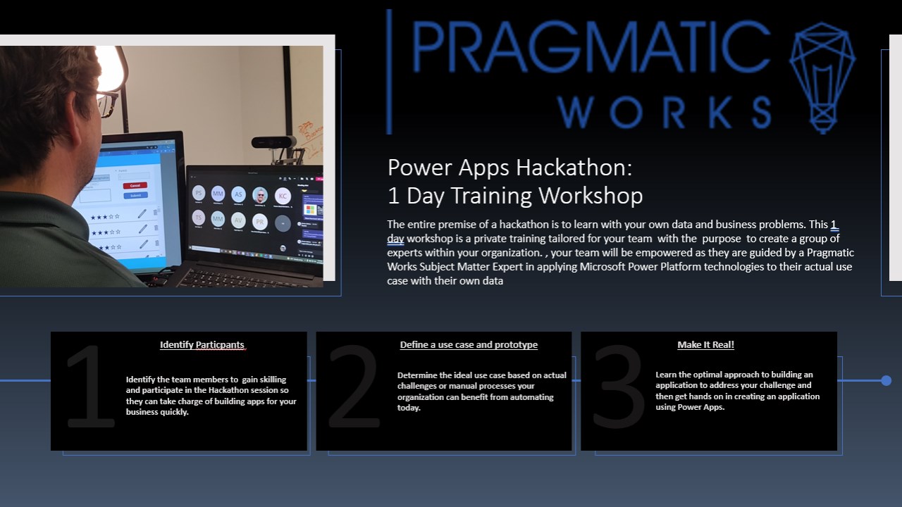 Snapshot 2 of Power Apps Hackathon : 1 Day Training Workshop