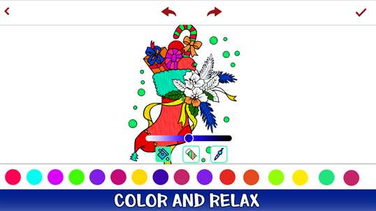Christmas Coloring Book for Adults! screenshot 2