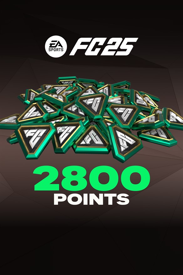 EA SPORTS FC 25 - FC Points 2800 Xbox Series X|S and Xbox One cover art